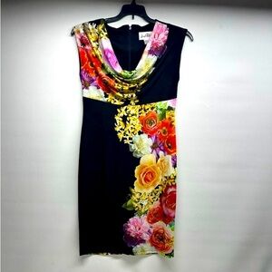 Joseph Ribkoff womens floral dress size 8